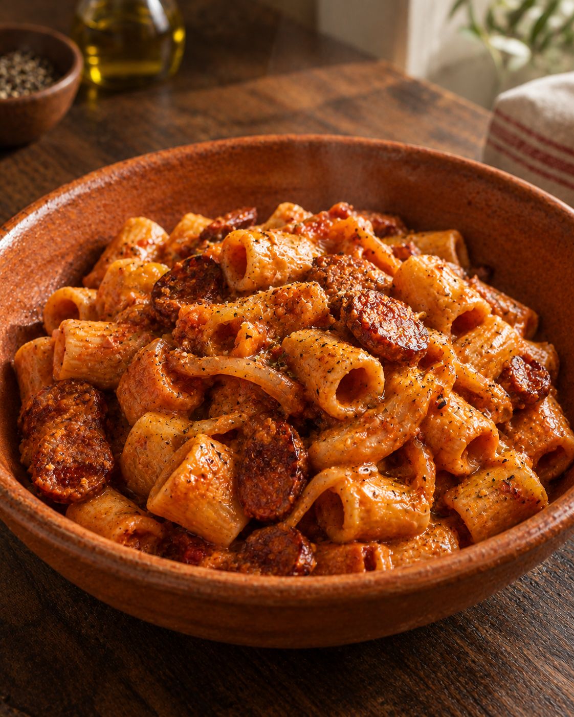 The easy tomato pasta